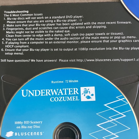 IMAX DEEP SEA 3D Blue-ray DVD plus 4 SCENIC MOODS, 4-Disc Blue-ray collection - Picture 6 of 10